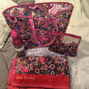 💗Medium Vera Bradley Beach Set💗